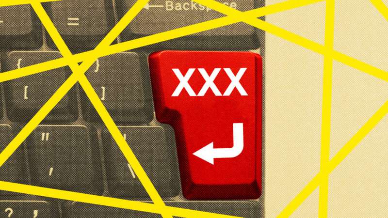 The Enter key on a keyboard, but red and labeled XXX | Illustration: Lex Villena; Ruslan Olinchuk