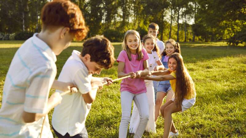 Kids playing | Children Playing © Lacheev | Dreamstime.com