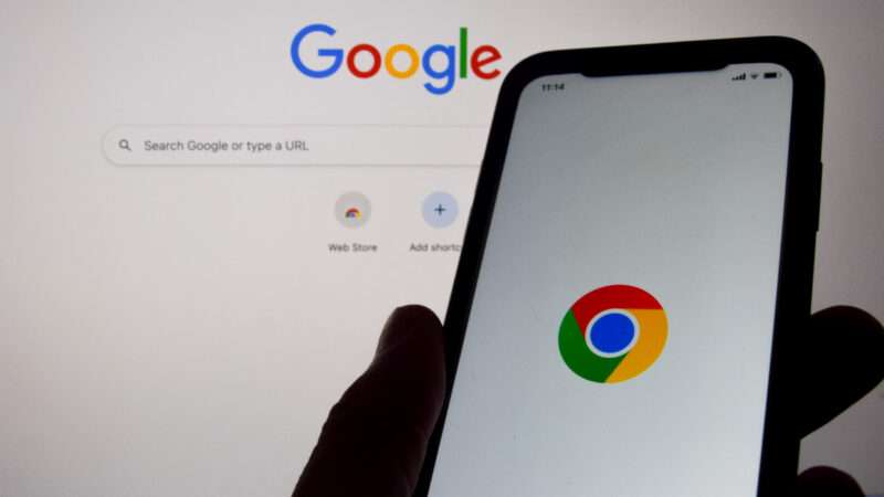 Chrome operating on an Android device. | Vuk Valcic/ZUMAPRESS/Newscom