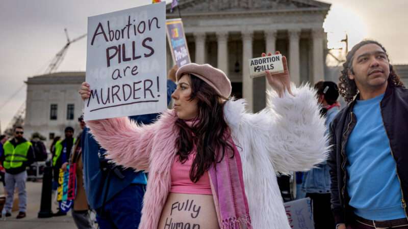 Abortion pill protesters outside US Supreme Court | Michael Nigro/ZUMAPRESS/Newscom