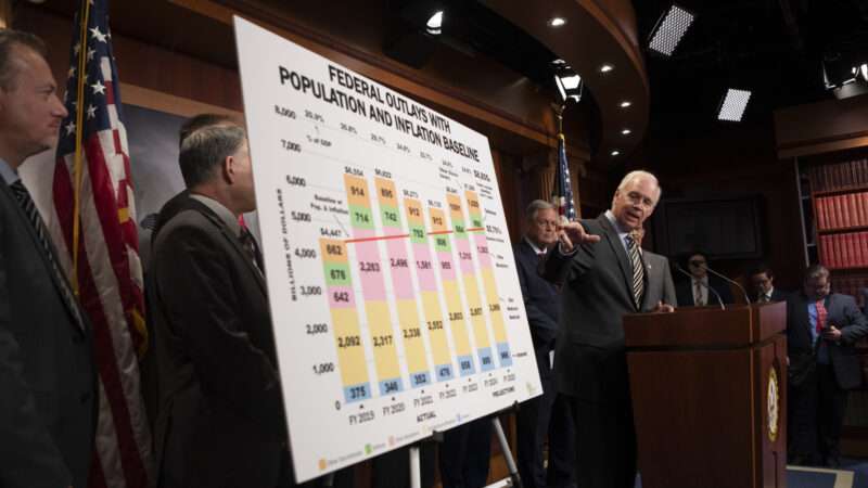 Republican press conference on the spending deal. | Mattie Neretin/CNP/CNP / Polaris/Newscom