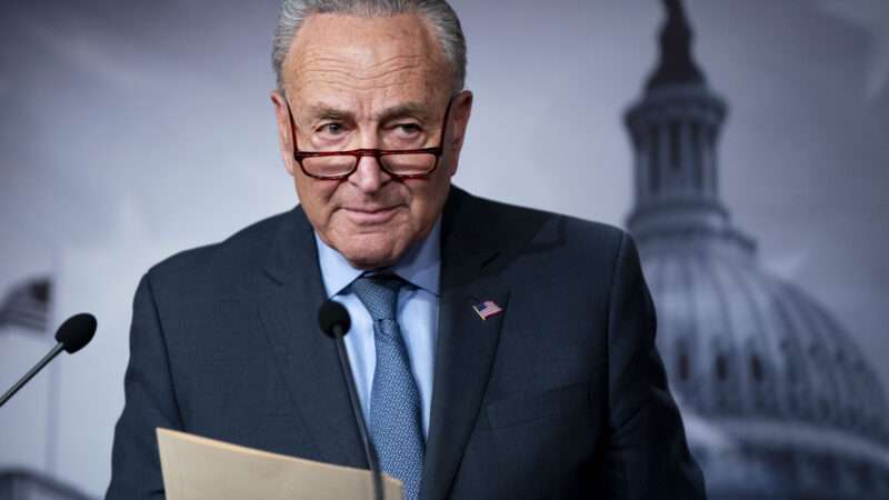 Senate Democratic Leader Chuck Schumer of New York | BONNIE CASH/UPI/Newscom