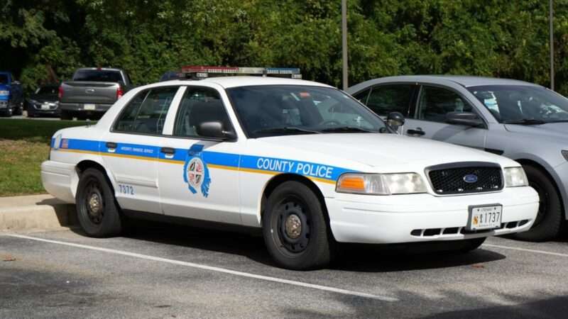 a Baltimore County Police Department squad car | Baltimore County Police Department