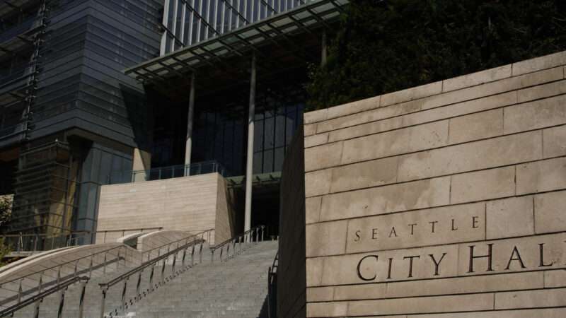 Facade of Seattle city hall | Album / Prisma/Newscom