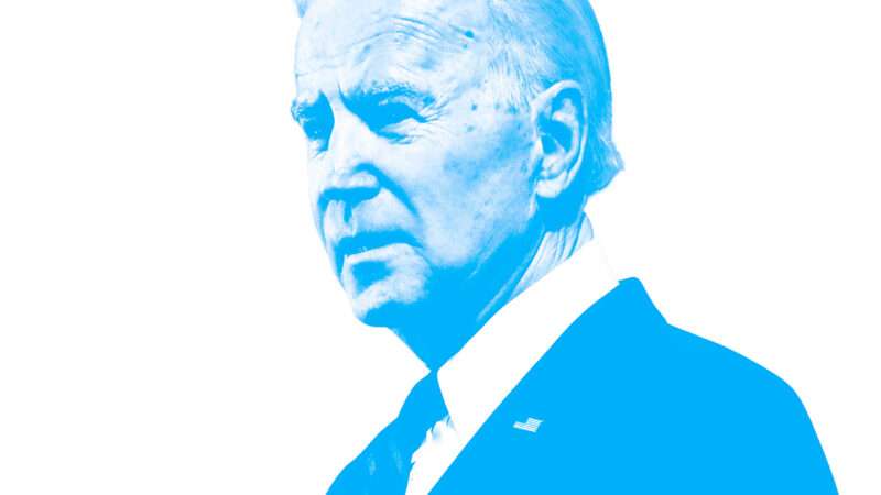 A blue photo of Joe Biden | Photo: Gage Skidmore