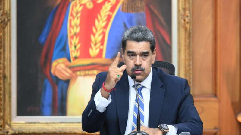 VENEZUELA, CARACAS - NOVEMBER 7, 2024: Venezuela's President Nicolas Maduro is seen before signing documents on the sidelines of a meeting of the Russian-Venezuelan High-Level Intergovernmental Commission | Alexander Kryazhev/ZUMAPRESS/Newscom