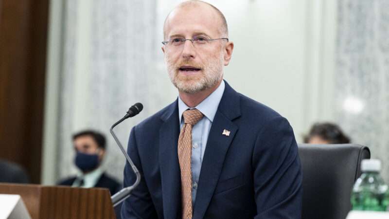 FCC Chairman Brendan Carr testifying before a Senate subcommittee | Michael Brochstein/Zuma Press/Newscom