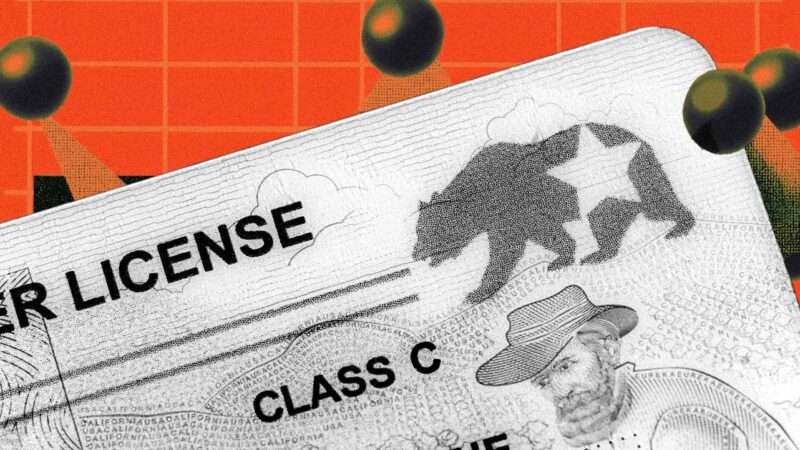 Real ID against an orange background | lllustration: Eddie Marshall | Rickk6rj | Dreamstime.com | Midjourney