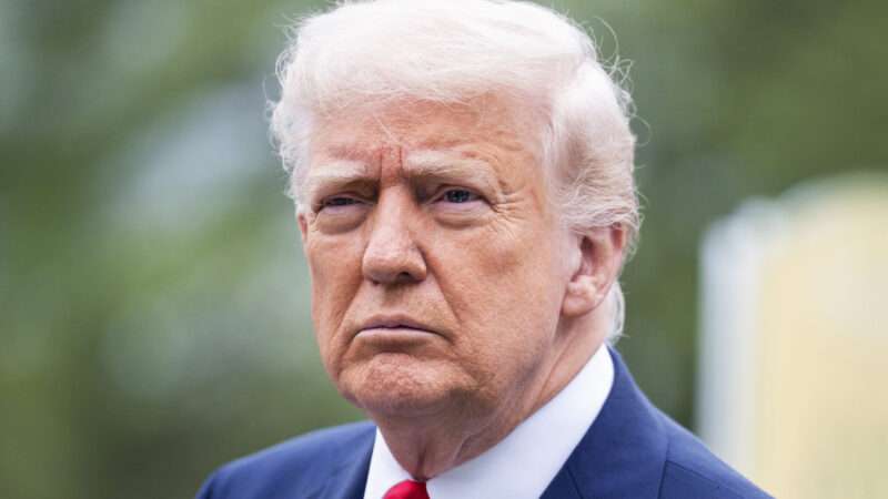 President Donald Trump at the White House Easter Egg Roll | Tom Williams/CQ Roll Call/Newscom