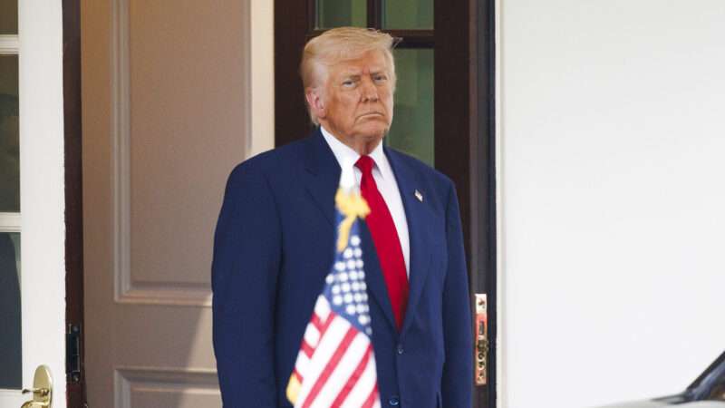 President Donald Trump at the White House | Aaron Schwartz/Sipa USA/Newscom
