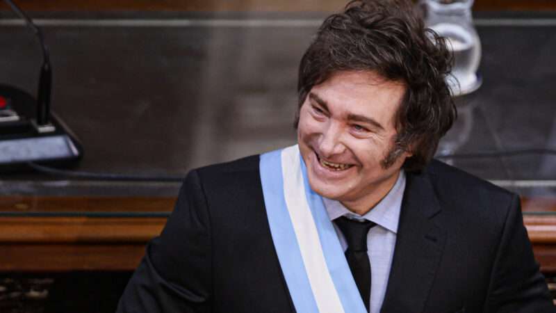 Argentine President Javier Milei inaugurates the 2025 legislative sessions in Congress | UNAR Photo/Sipa USA/Newscom