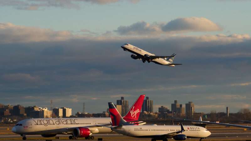 Jets at JFK Airport. December 19, 2023. | Edna Leshowitz/ZUMA Press Wire