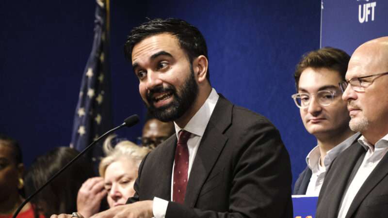 Mayoral Candidate Zohran Mamdani gets endorsed by the United Teachers Federation in downtown Manhattan on July 9th 2025. | IMAGO/Kaite Godowski / MediaPunch/IMAGO/MediaPunch/Newscom