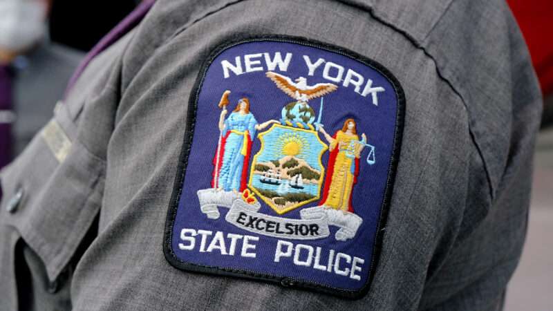 New York state police patch | Luiz C. Ribeiro/TNS/Newscom