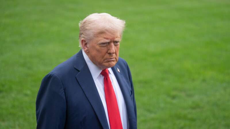 President Donald Trump outside the White House | Hu Yousong/Xinhua News Agency/Newscom