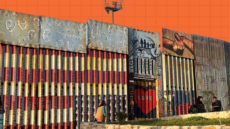 Border wall between Mexico and the U.S. | Illustration: Eddie Marshall | Adamina | Wikimedia Commons