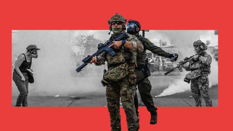 Immigration agents in Chicago using tear gas | Illustration: Eddie Marshall | Armando L. Sanchez | TNS | Newscom