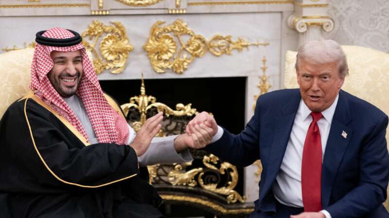 President Donald Trump meets with Saudi Crown Prince Mohammed bin Salman at the White House | Sipa USA/Newscom