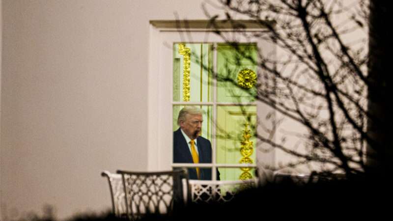 President Donald Trump in the White House | Aaron Schwartz - Pool via CNP/ZUMAPRESS/Newscom