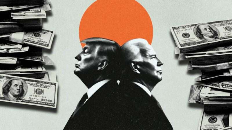 Donald Trump and Joe Biden | Illustration: Eddie Marshall | Midjourney
