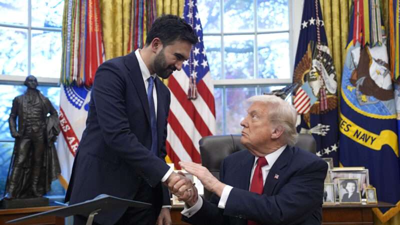 Zohran Mamdani and Donald Trump in the White House |  Yuri Gripas - Pool via CNP/CNP / Polaris/Newscom