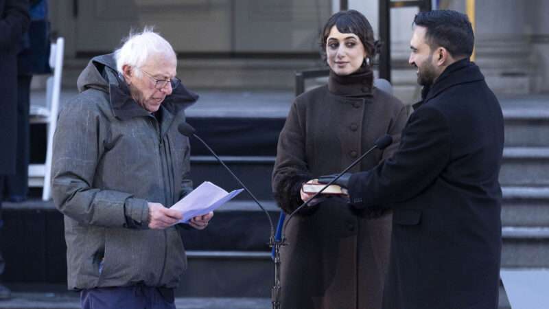 Zohran Mamdani and Bernie Sanders | Mary Crane/ZUMAPRESS/Newscom