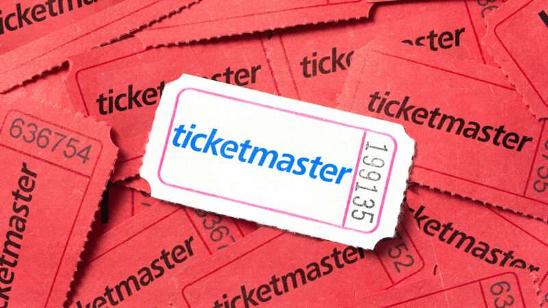 Illustration of a paper ticket with the Ticketmaster logo on it | Photo: Envato