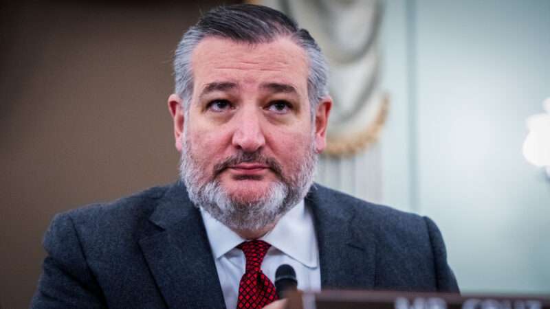 Sen. Ted Cruz (R–Texas) chairs a hearing of the Senate Commerce, Science, and Transportation Committee in 2025. | Tom Williams/CQ Roll Call/Newscom
