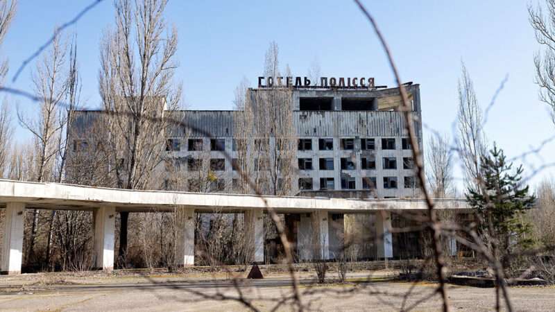 Chernobyl exclusion zone, March 16, 2026; Danylo Dubchak/Frontliner/Getty