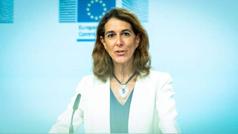 European Commission Chief Spokesperson Paula Pinho | IMAGO/Martin Bertrand/Newscom