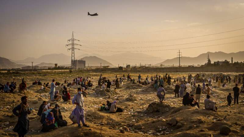 A crowd of people in Kabul, Afghanistan | Photo: Marcus Yam/Los Angeles Times/Polaris/Newscom