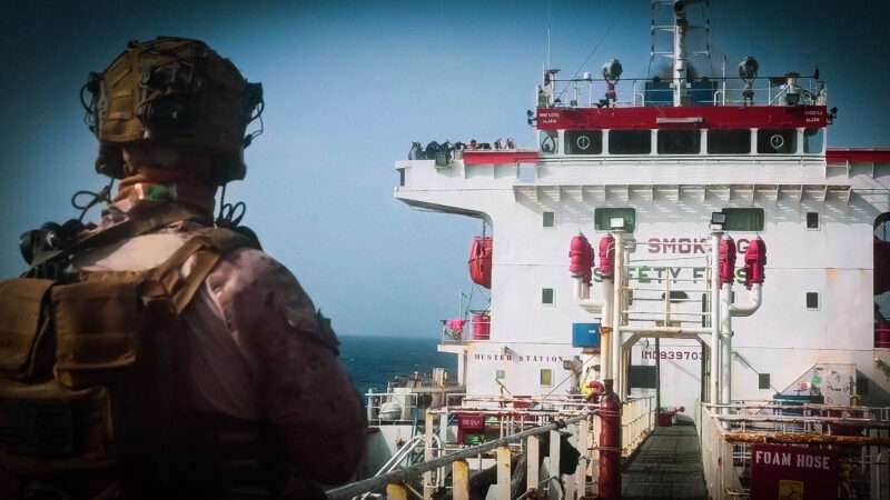 Soldier on a U.S. Navy ship | Photo: U.S. CENTCOM
