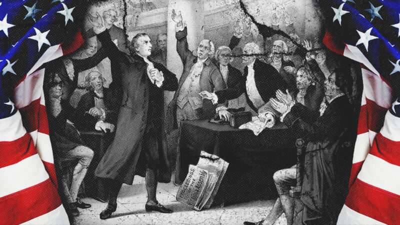 American founding | Illustration: Hiskia Hurlatu/Dreamstime/Library of Congress