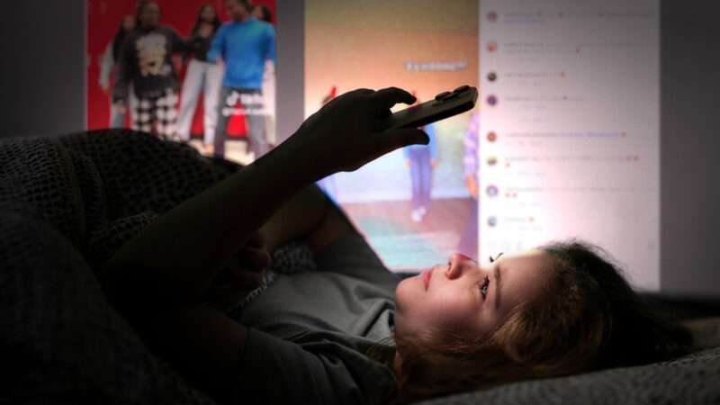 Teenager on a smart phone | Volodymyr Tverdokhlib/Dreamstime/Instagram/Tiktok