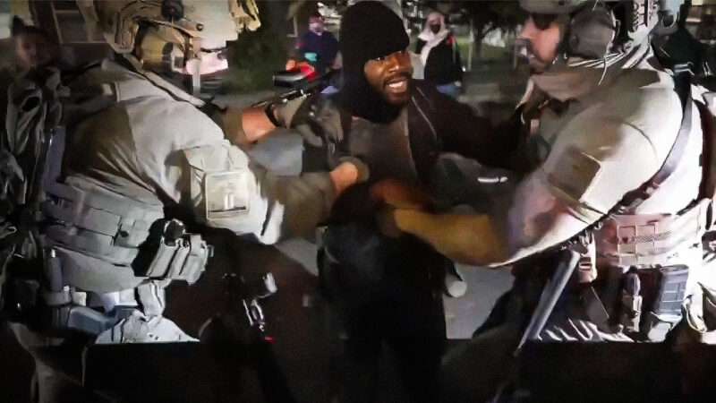 DHS Says It Has 'Zero Tolerance' for Protesters' '
