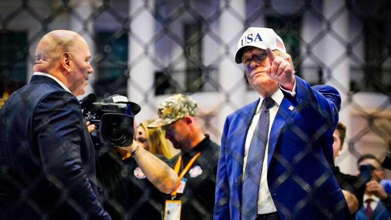 President Donald Trump at UFC fight | IMAGO/Bonnie Cash - Pool via CNP /MediaPunch/IMAGO/MediaPunch/Newscom