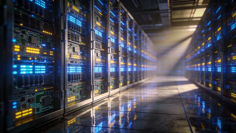 Servers inside a data center | Illustration: Anattawut/Dreamstime