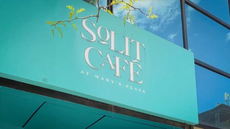 The sign of the SoLIT Café in Montreal, Quebec | SoLIT Café/Instagram