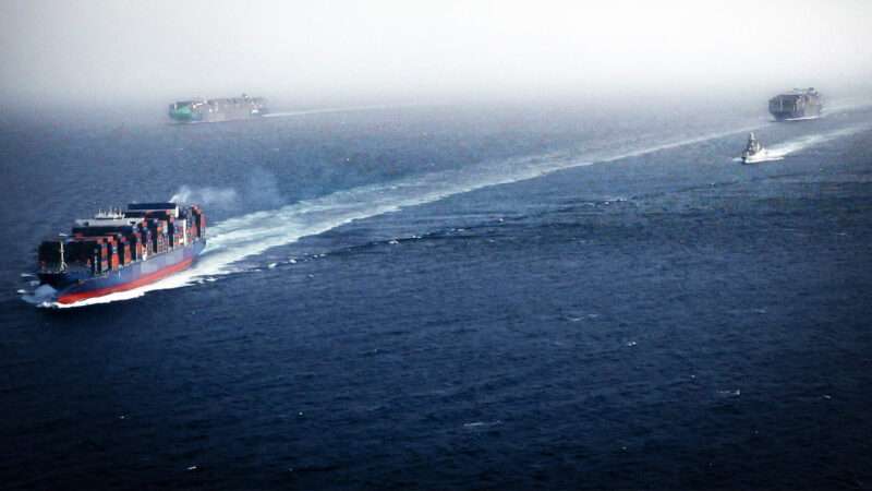 Merchant vessels transiting the Red Sea | EUNAVFORASPIDES/X