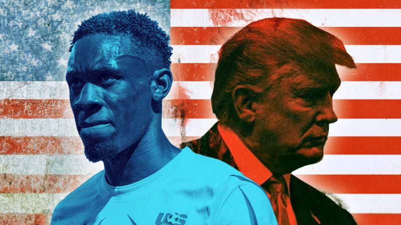 trump-fifa-v1 | Illustration: Kai River Kanzer/ZUMAPRESS/Newscom/Midjourney