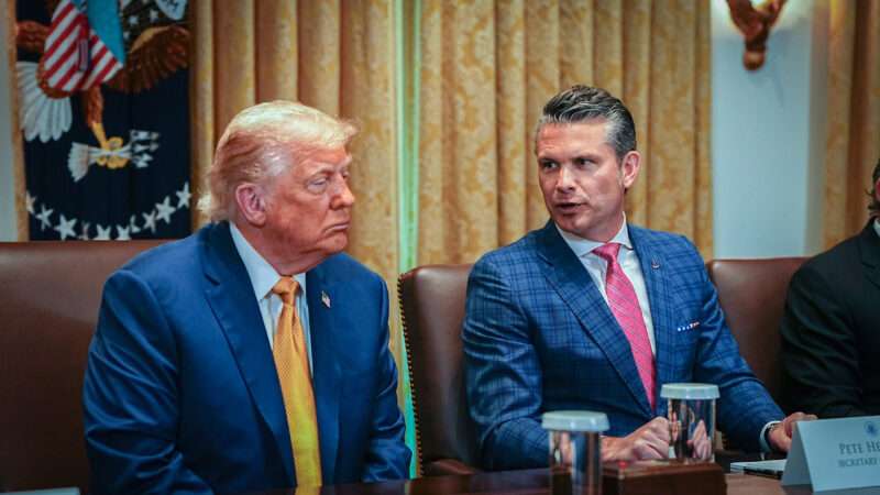 President Donald Trump and Secretary of Defense Pete Hegseth | CNP/AdMedia/SIPA/Newscom
