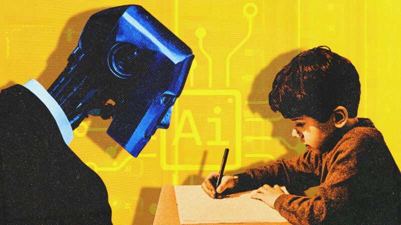 A robot teacher | Illustration: Funtap P/Dreamstime/Midjourney