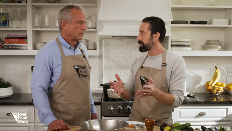 Robert F. Kennedy, Jr. on a kitchen TV set | Secretary Robert F. Kennedy, Jr. on YouTube