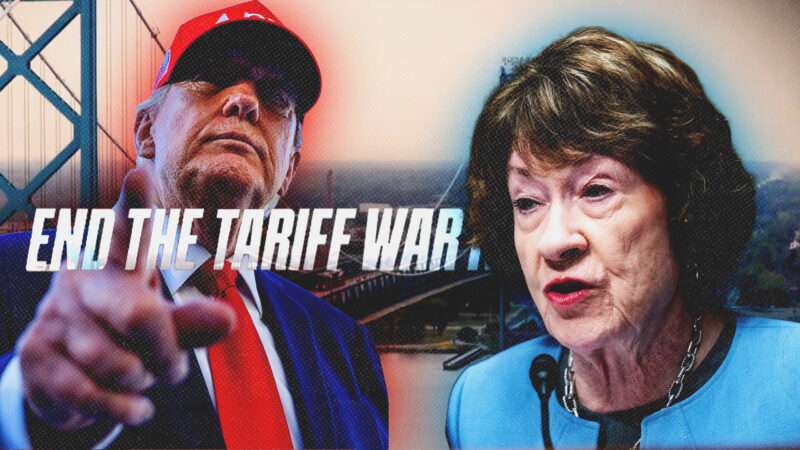 President Donald Trump on the left and Susan Collins on the right | Mike Rogers/X/Bonnie Cash - Pool via CNP/picture alliance / Consolidated News Photos/Tom Williams/CQ Roll Call/Newscom