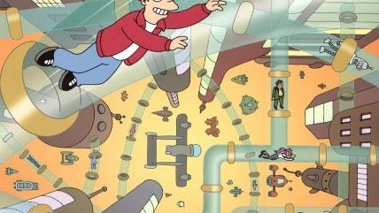 Large image on homepages | Futurama