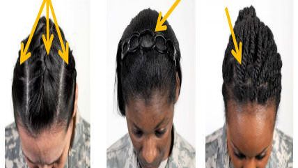 AR 6701  Grooming and Appearance Brief  PDF  Hairstyle  Military