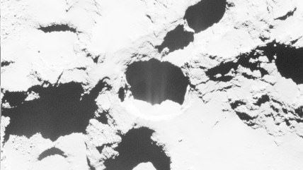 Large image on homepages | ESA/Rosetta