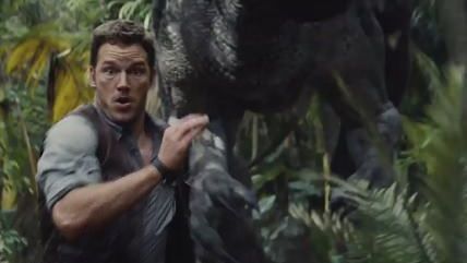 Large image on homepages | "Jurassic World"