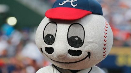 Homer, Atlanta Braves mascot.  Atlanta braves, Atlanta braves