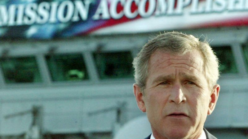 Mission Accomplished'? Maybe Ask George Bush About That. – Reason.com